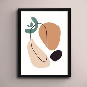 2/$35 Modern Minimalist Abstract Boho Wall Art Print Home Decor [No Frame]